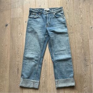 Zara Relaxed Fit Blue Jeans